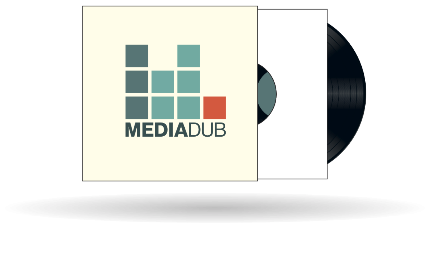 Mediadub bedrukte buitenhoes met 3mm rug
