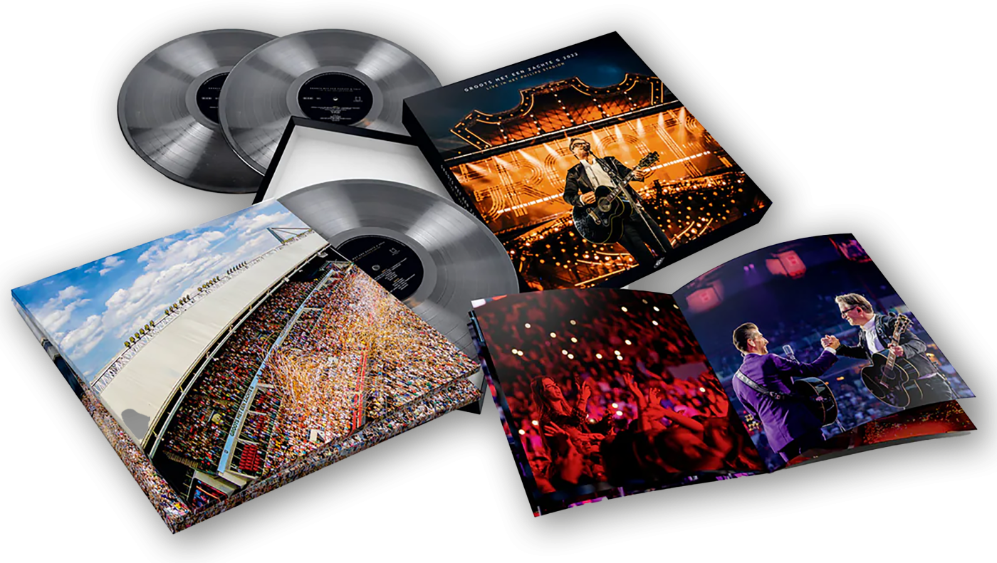 Mediadub - Guus Meeuwis - Groots met een zachte G live LP box