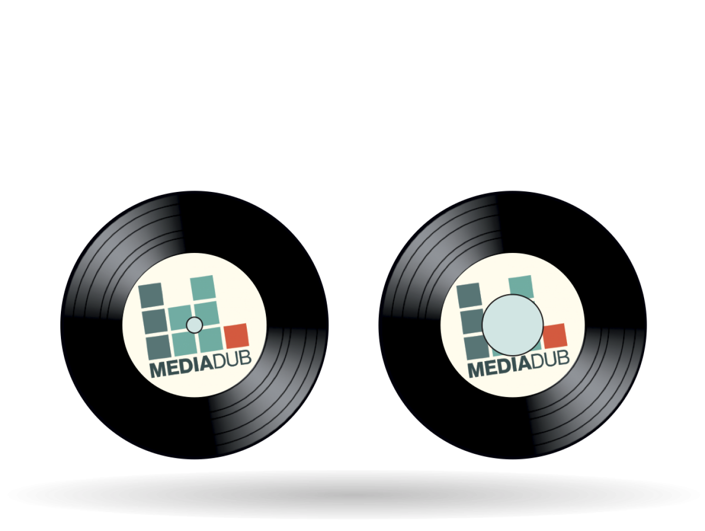 Mediadub vinyl formaten - 7" Mediadub vinyl formaten - 7"